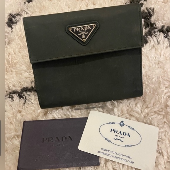Prada Handbags - Authentic Prada Nylon Wallet Comes with COA